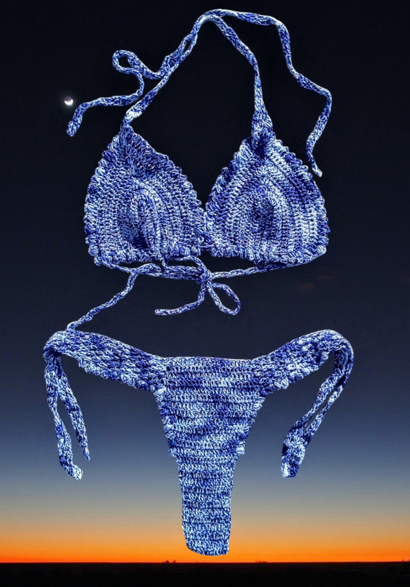 Bikini Ondas Marinas Ajustable OH